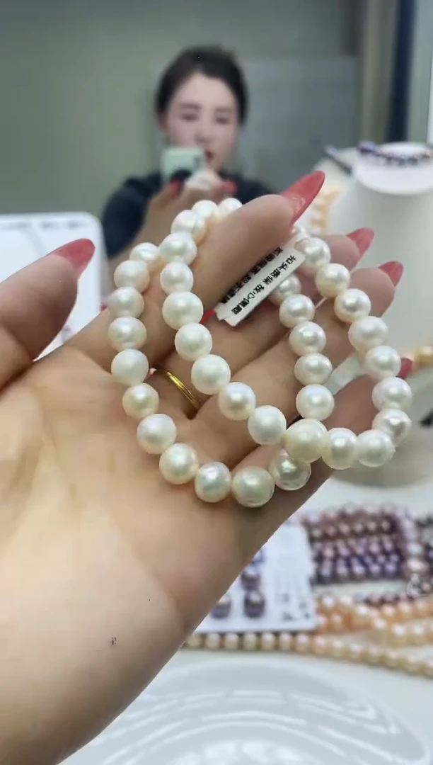 未镶嵌手链淡水珍珠白色系手链