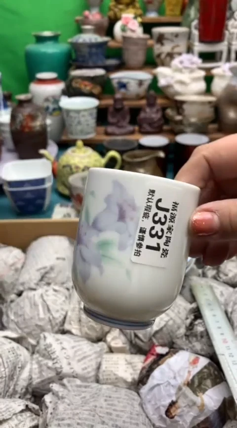 【闪购商品】盖碗海外回流瓷器