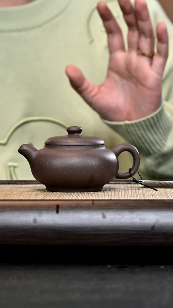 【闪购商品】紫砂茶壶3285 润珠 天青