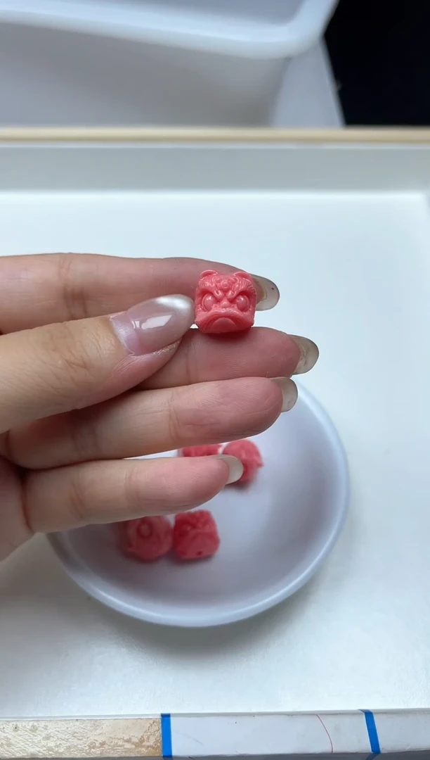 未镶嵌拼合珍珠（马贝珠）散珠m786女皇 贝醒狮头 3个9元