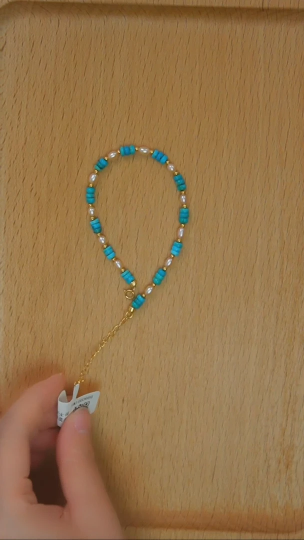 淡水珍珠银S925镶嵌手链发货一件