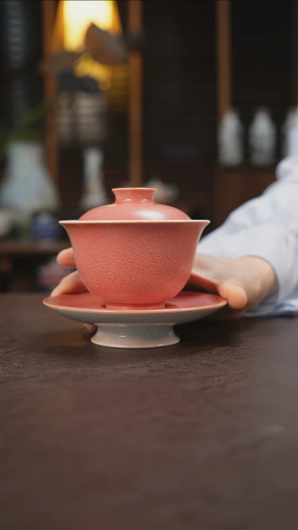 杯景德镇陶瓷杯碗柴烧多人