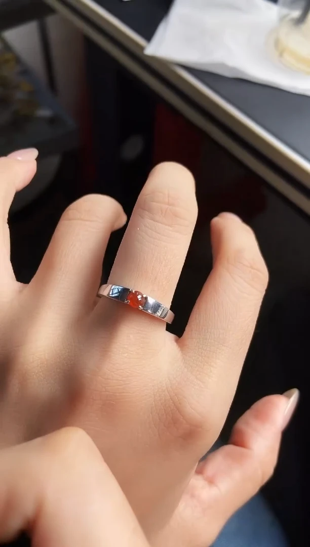 银S925镶嵌戒指翡翠12