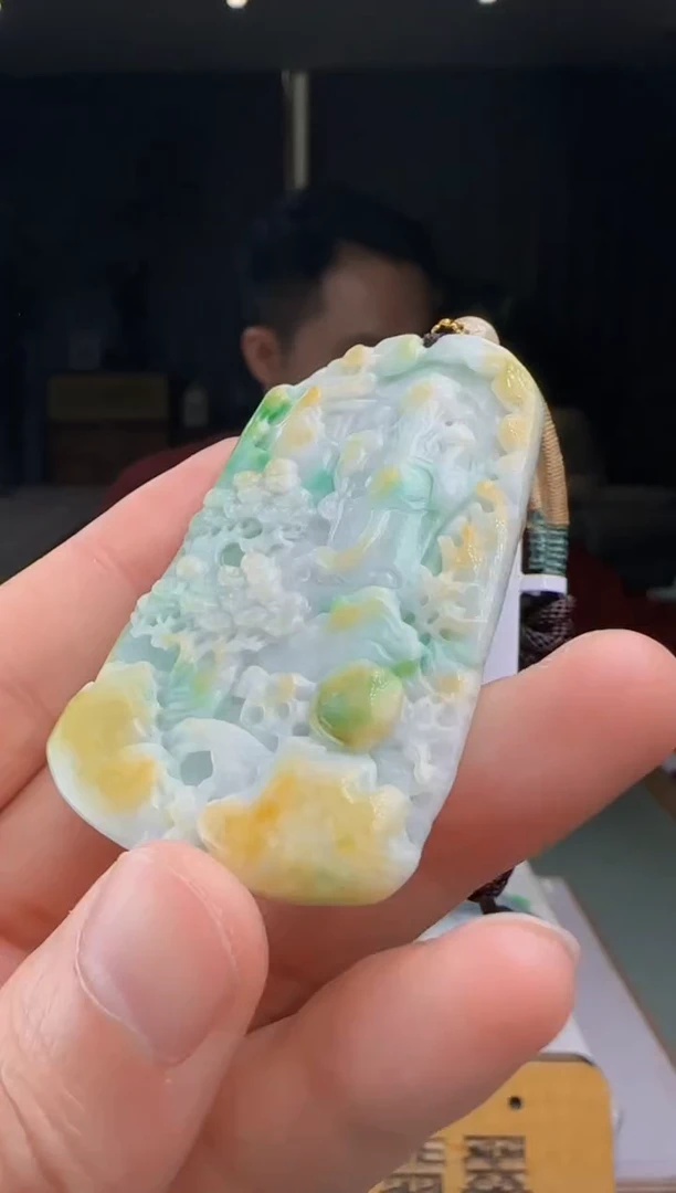 【闪购商品】翡翠吊坠(不含链)未镶嵌DY@@60B7J12550