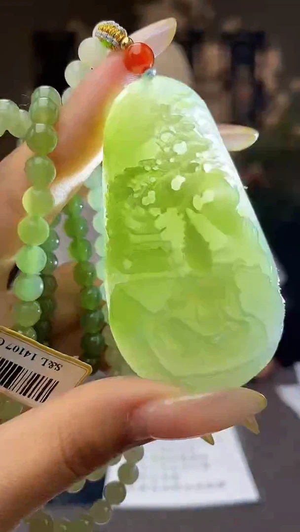 和田玉未镶嵌颈饰C150