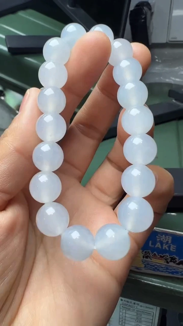 未镶嵌手串翡翠缅甸翡翠A货卡10.7左右