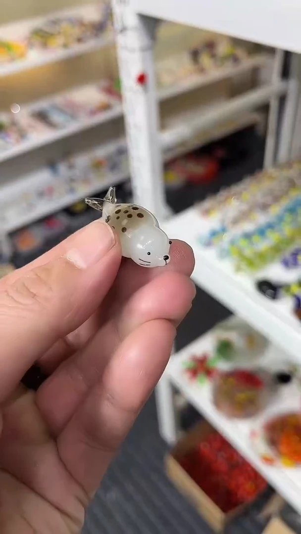 手工艺品琉璃海豹