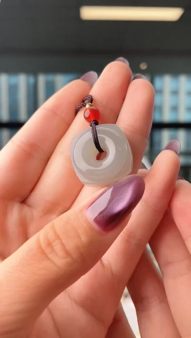 颈饰未镶嵌和田玉扣 xp