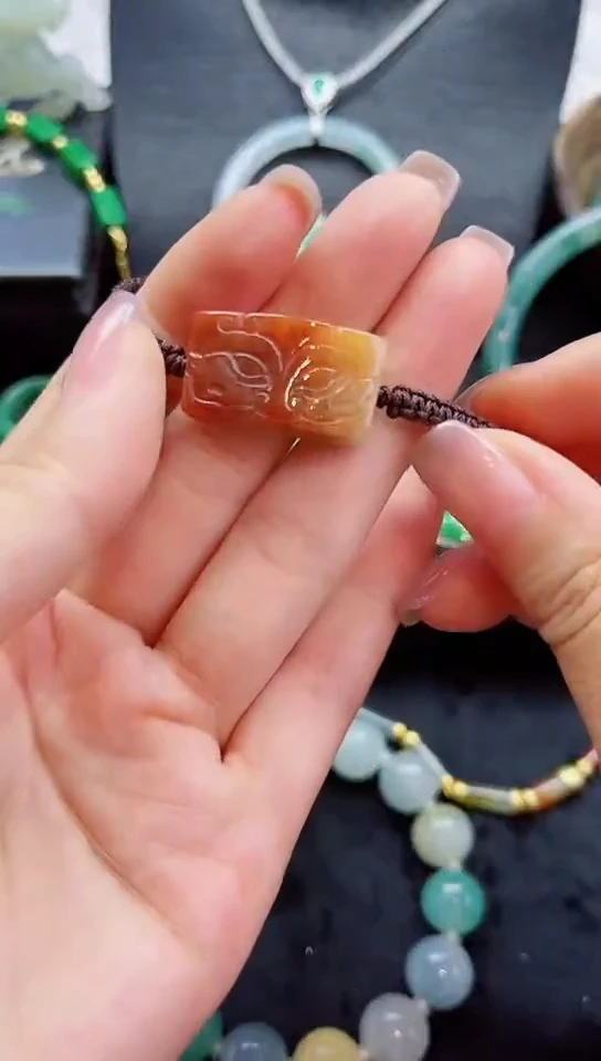 未镶嵌手链翡翠手链