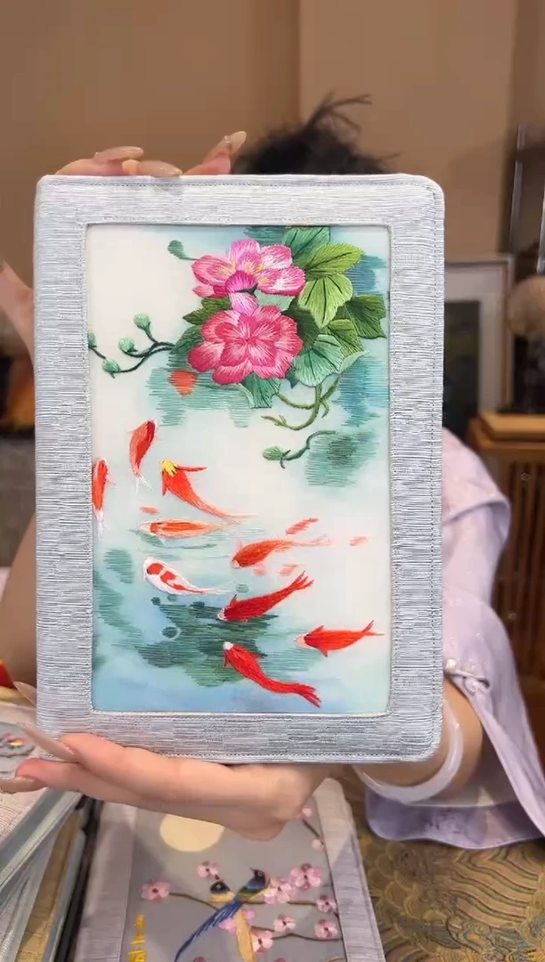 刺绣 苏绣手工刺绣本子