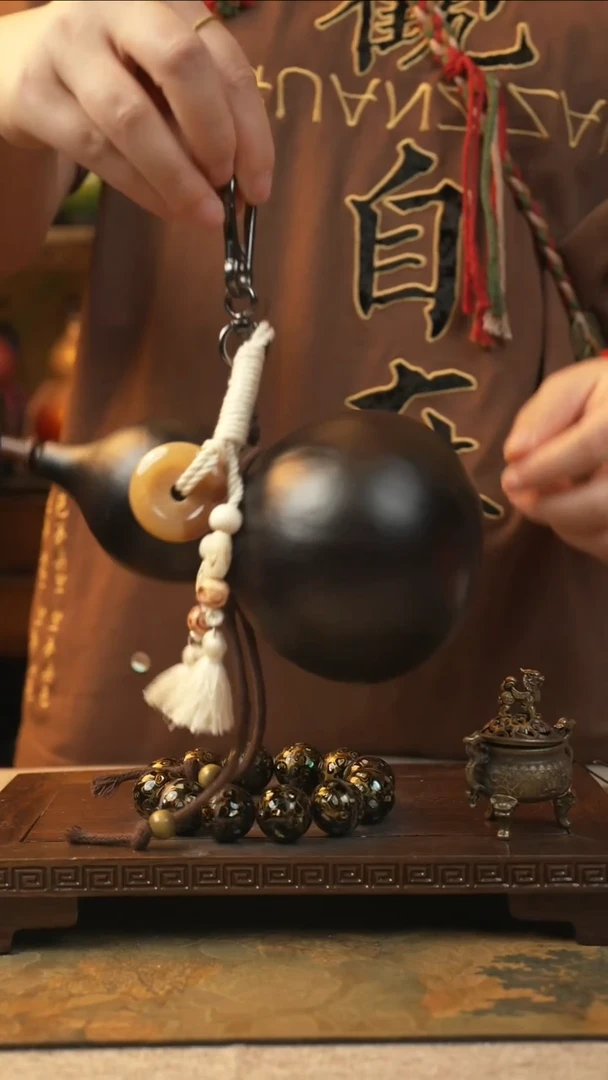 483大漆一物一拍记葫堂出品【不带手串】