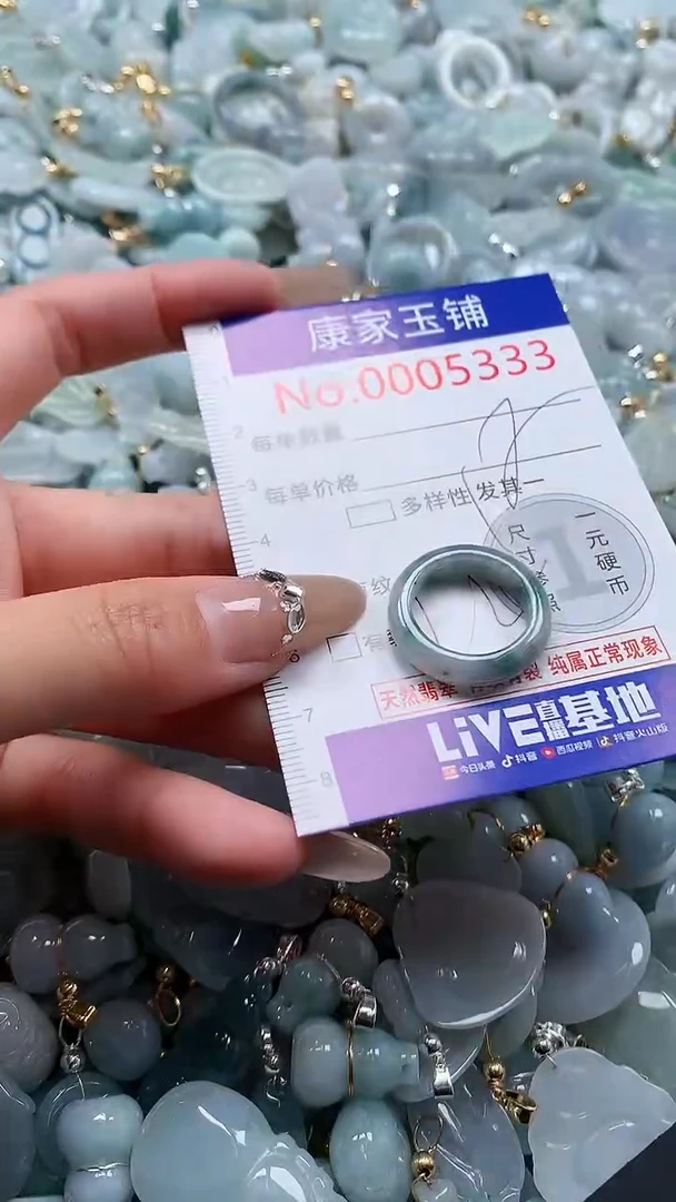 翡翠未镶嵌吊坠(不含链)5333