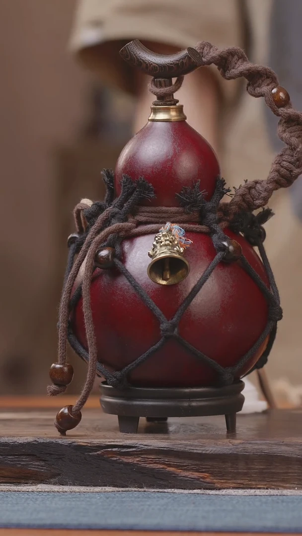 1827号精品大漆葫芦防腐防渗装水茶酒