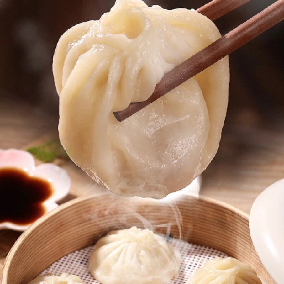 手工灌汤小笼包速冻半成品商用包子营养早餐酒店食材鲜肉汤包