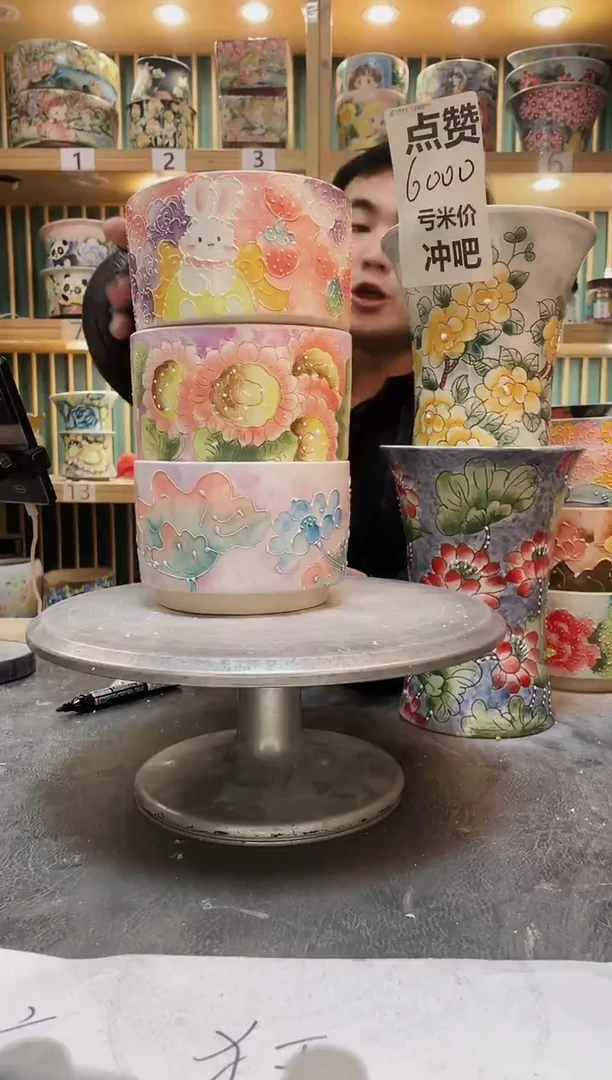 陶默认微瑕一物一拍0103-092-3个