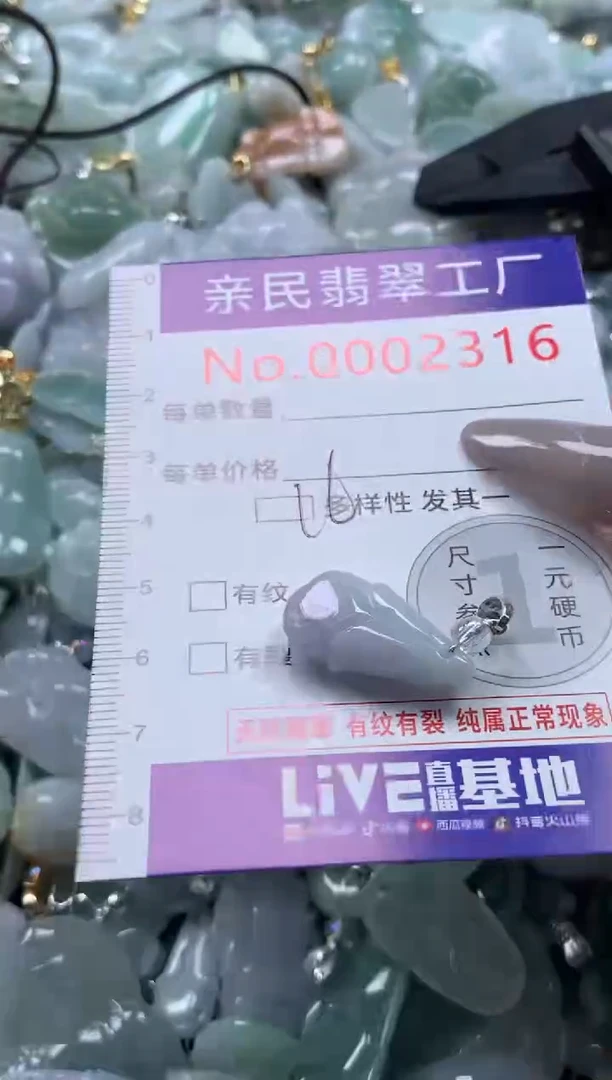 颈饰未镶嵌翡翠2316