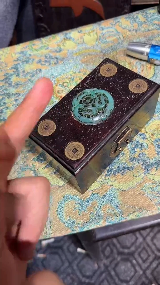 贡木首饰盒玉牌1111111111111111