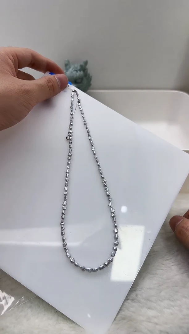 【闪购商品】海水珍珠DA银S925镶嵌t848 珍珠串 多样性发一