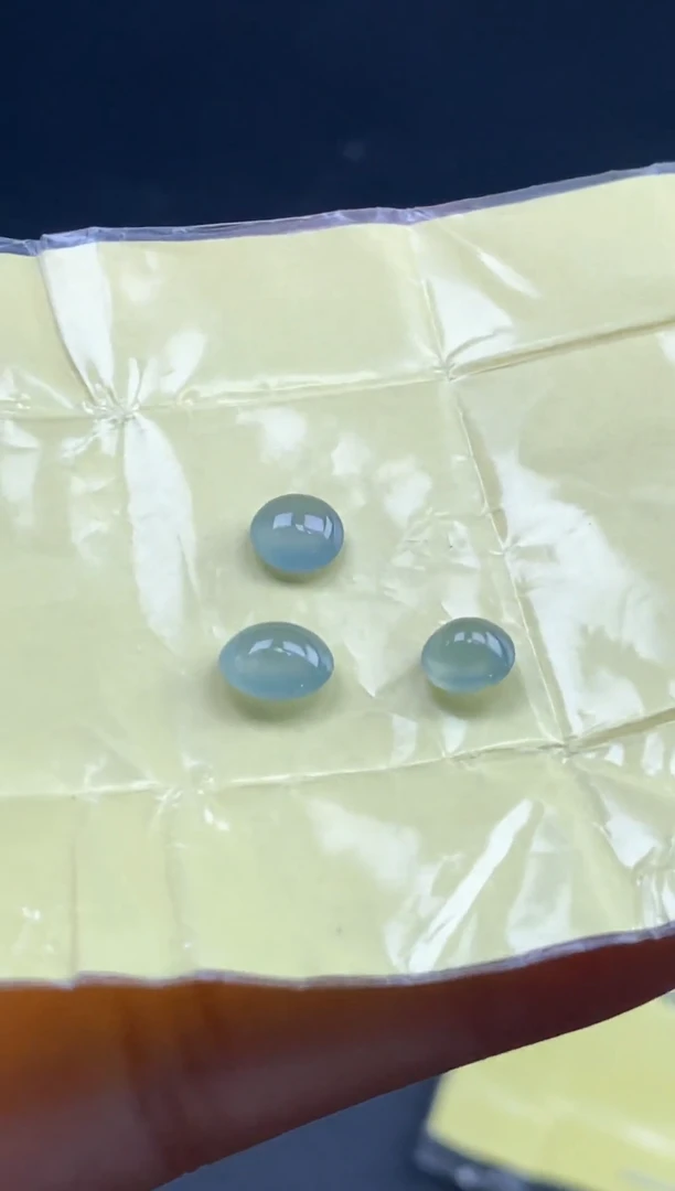 翡翠散珠未镶嵌天然翡翠裸石蛋面41