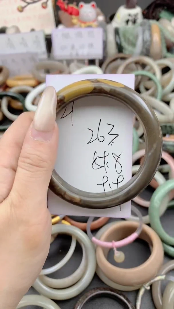 未镶嵌手镯石英质玉2631