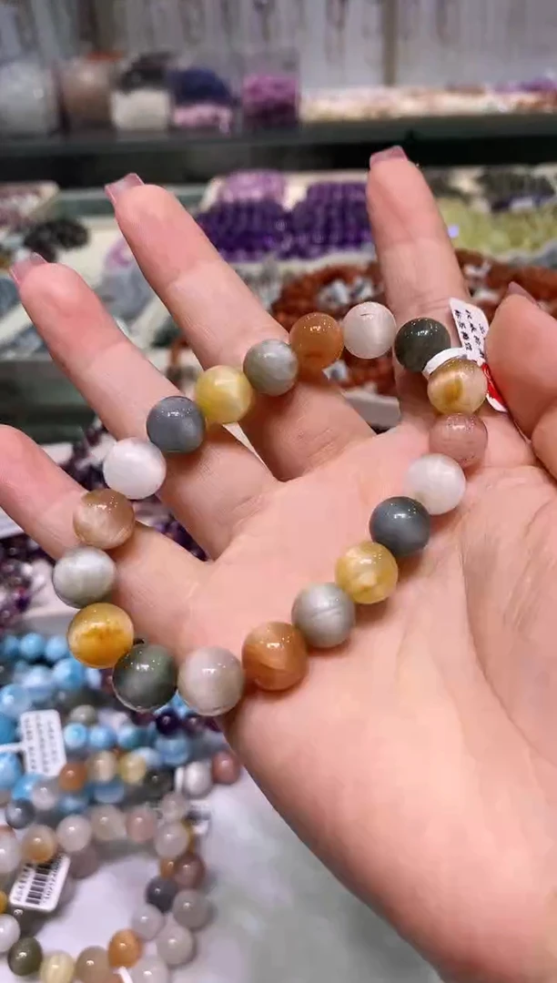 未镶嵌手链水晶多样性发其一兔毛10+