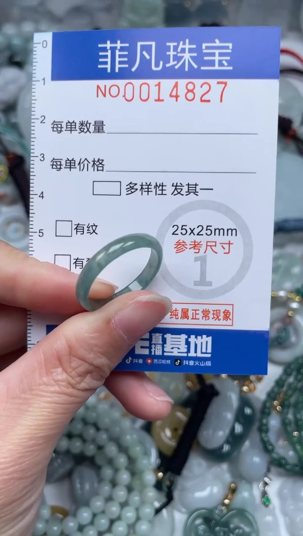 颈饰未镶嵌翡翠14827