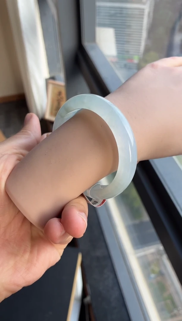 未镶嵌手镯翡翠64号56.6*12.4*9.2正圈