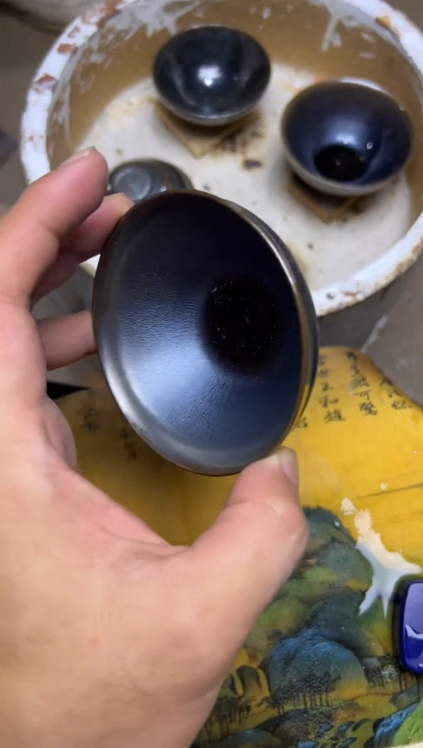 茶盏印山窑-老狼茶器37