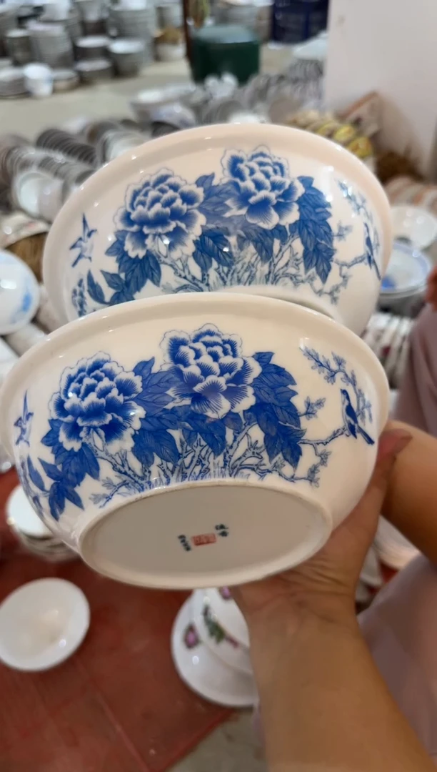 摆件Y***E碗22厘米有瑕请慎拍