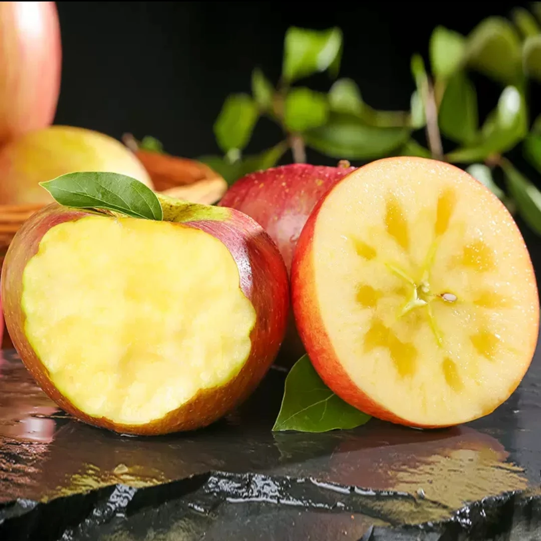 10斤中果阿克苏正宗红富士苹果冰糖心苹果脆爽多汁新疆直发