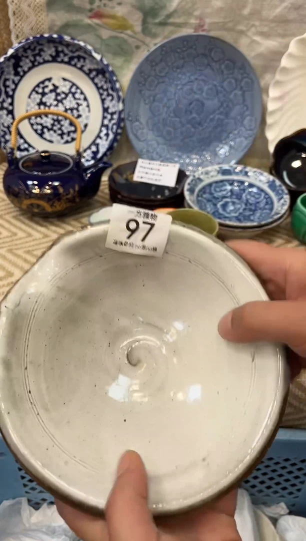 手工艺品钧瓷乐*回流孤品瓷器，一物一拍 97