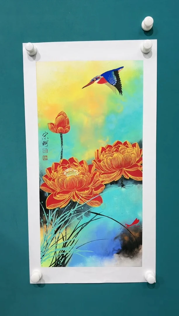 国画宋轲-2平尺-国画作品