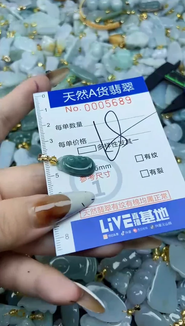 【闪购商品】翡翠颈饰未镶嵌天然A货翡翠