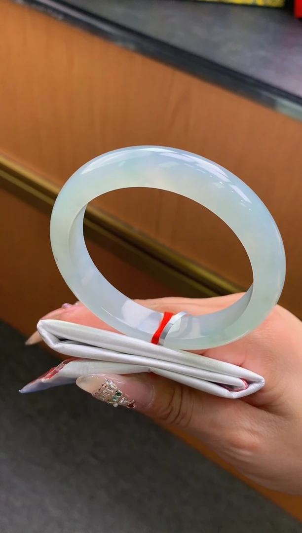 未镶嵌手镯翡翠-F73-正圈57.9