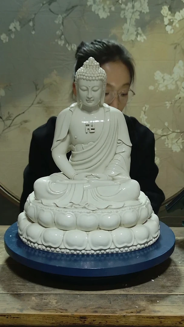 佛像Y***T德化瓷佛祖造像