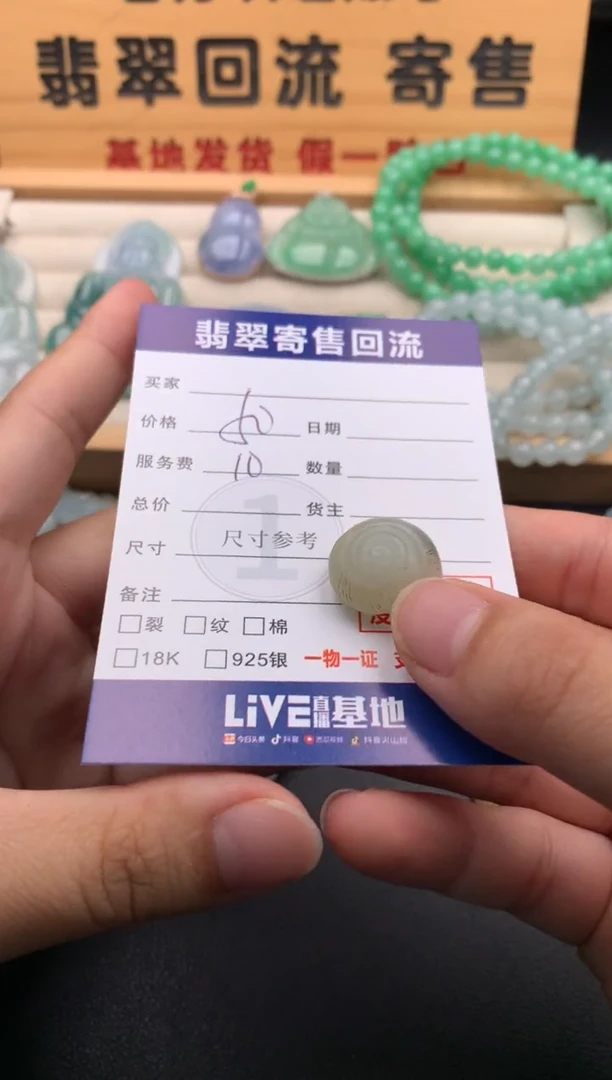 颈饰未镶嵌翡翠10145800