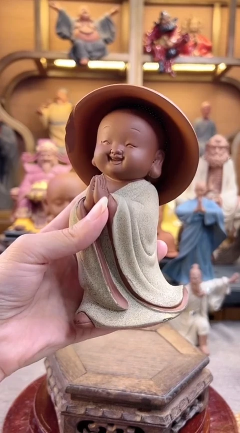 紫砂茶宠器闵茶宠摆件