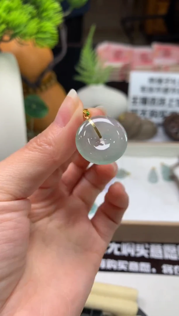 颈饰未镶嵌翡翠若*---115901