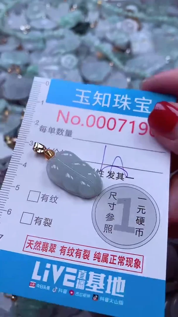颈饰未镶嵌翡翠7190