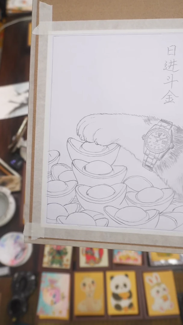 国画迷你水果套装1111116