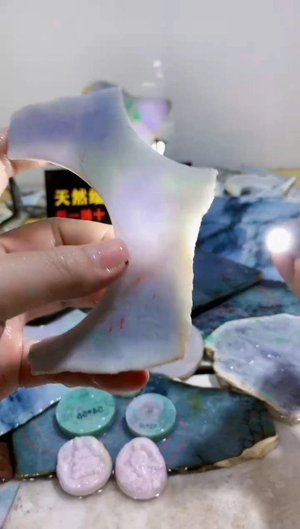 裸石翡翠0蒙0翡翠珠宝128