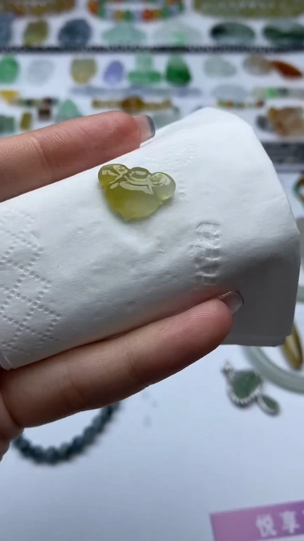 未镶嵌定制翡翠毛货定制不退不换