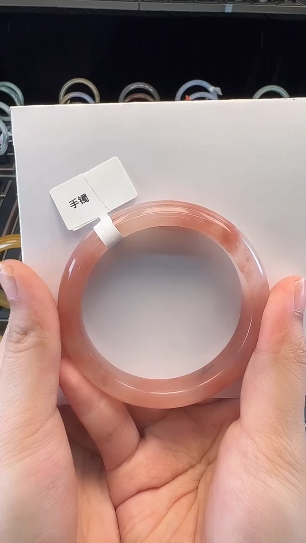 未镶嵌手镯石英质玉55圈口011