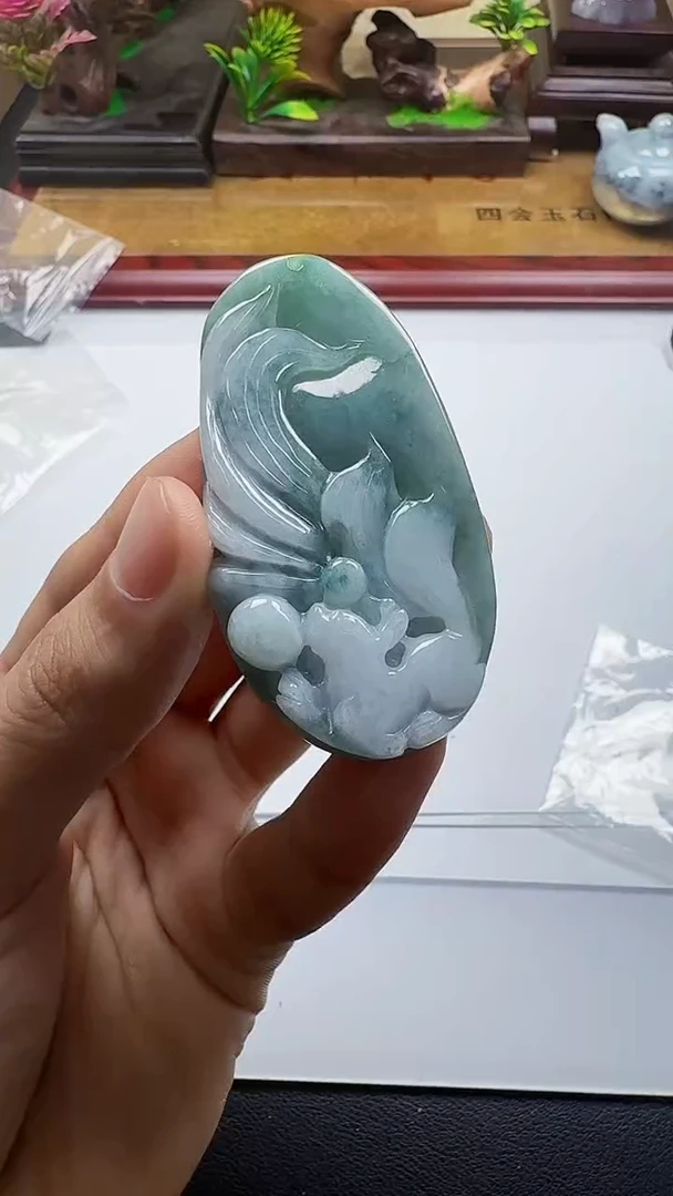 吊坠(不含链)未镶嵌翡翠1