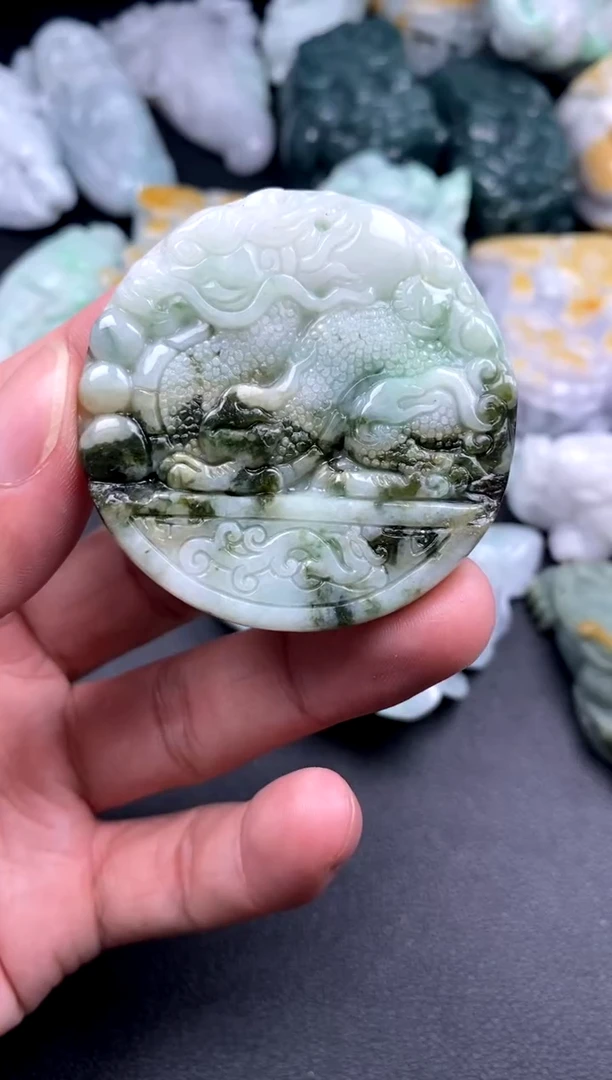 吊坠(不含链)未镶嵌翡翠1