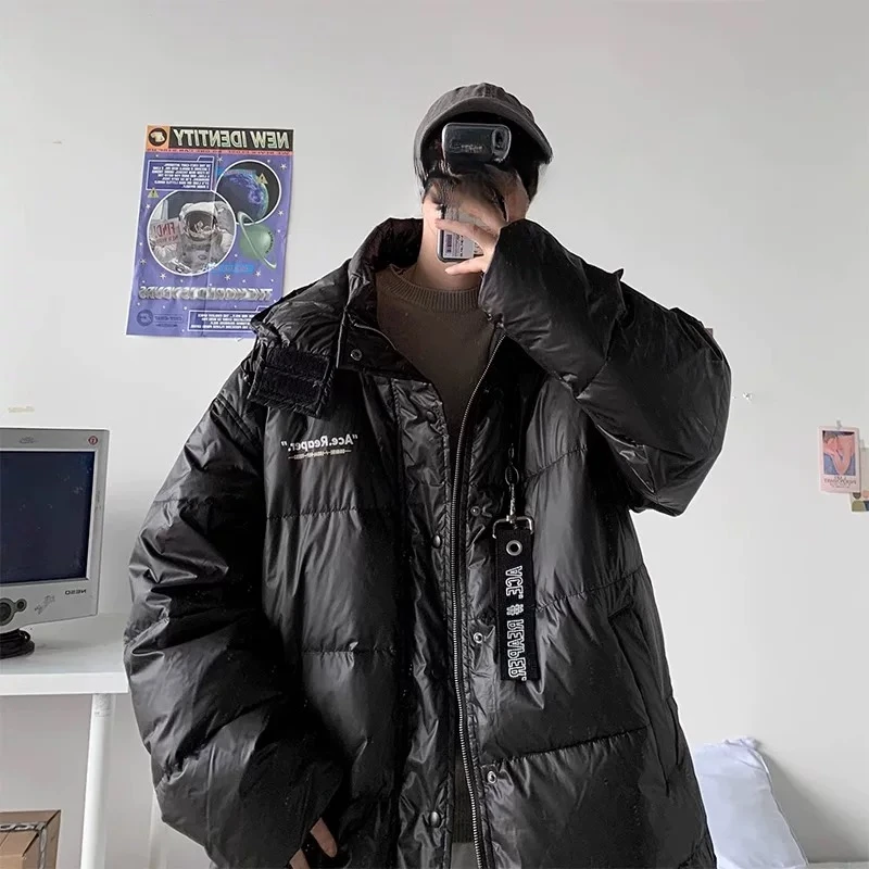 下架【666】1111/50-349/1160  男士休闲宽松连帽中长款外套