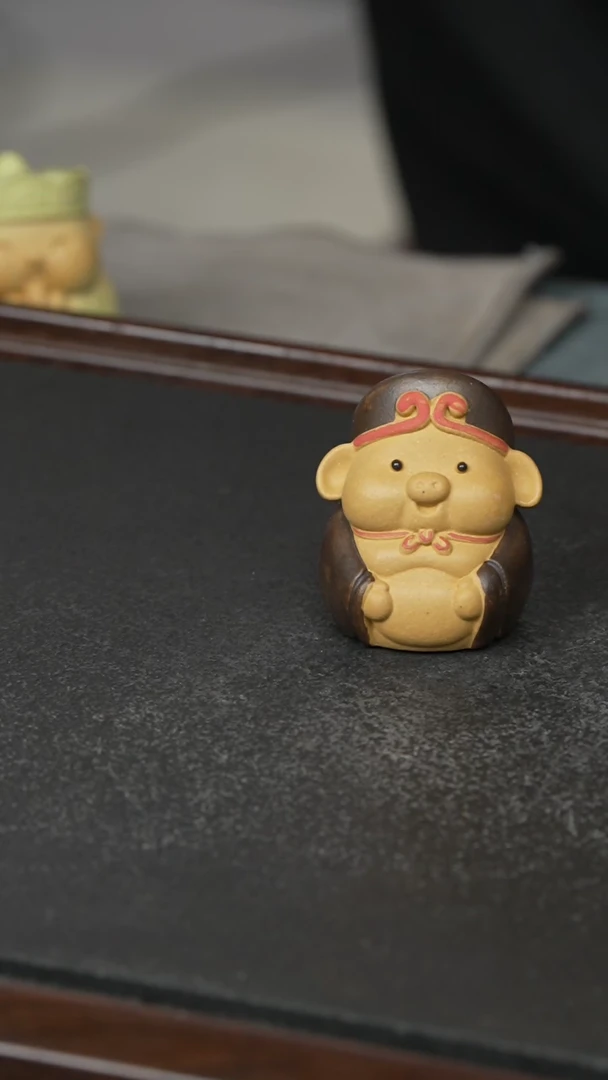 紫砂茶宠猪八戒茶