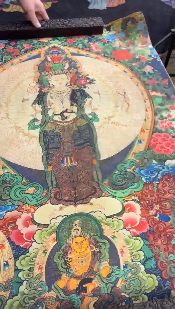 装裱画澄空梵像高端精选链接W9961