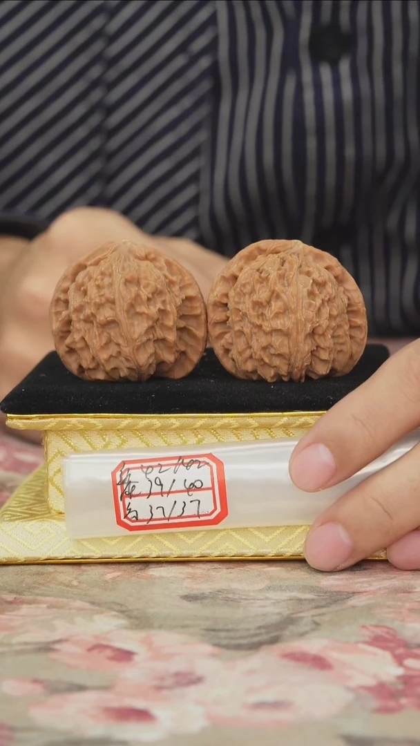 把件文玩核桃白狮子微修