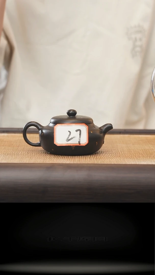 茶壶紫砂27号全手工制作紫砂壶